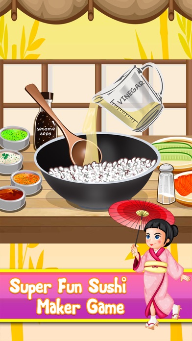 SUSHI FOOD MAKER COOKING KID GAME (GIRLS & BOYS) 1.1 IOS GAME GIẢI TRÍ SUSHI FOOD MAKER COOKING KID GAME (GIRLS & BOYS) 1.1 IOS