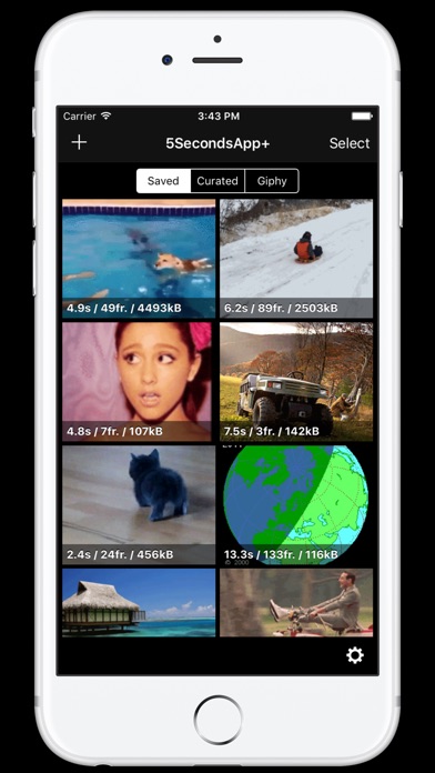 5SecondsApp - GIFのスクリーンショット1 5SecondsApp - GIFのスクリーンショット1