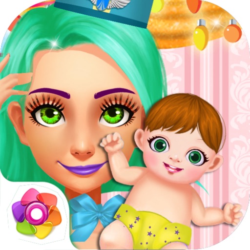 Steward Mommy's Baby Booth - Salon Time/Care Record Icon