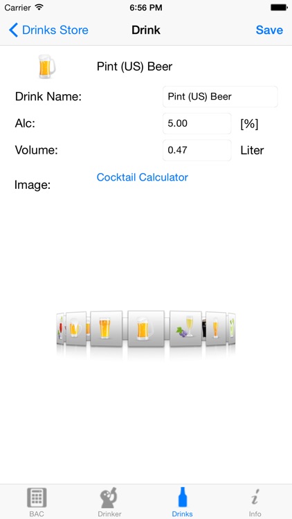 iBAC Calculator