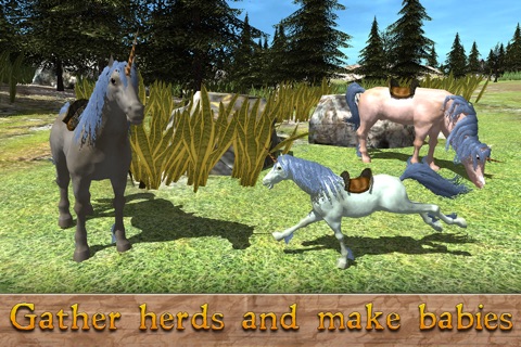 Unicorn Survival Simulator 3D Full screenshot 3