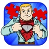 Crazy Super Hero Mutant Jigsaw Puzzle Game Kids