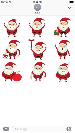 Happy Santa for iMessage(圖2)-速報App