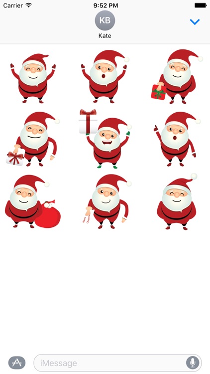 Happy Santa for iMessage