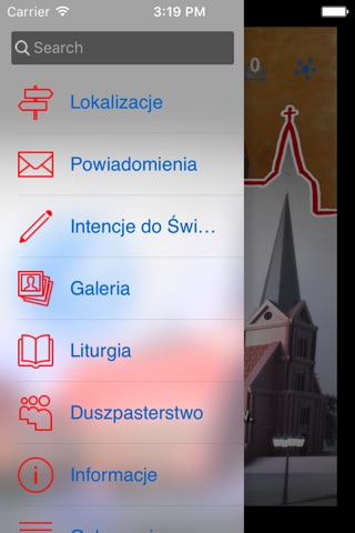 Parafia pw. Świętej Rity screenshot 2