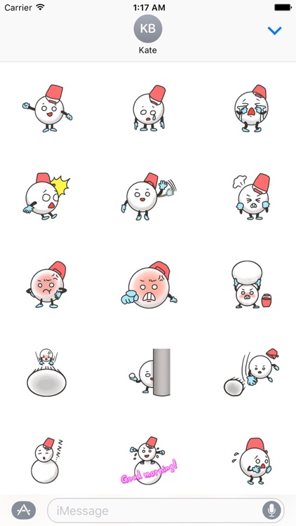 Snowball Stickers Pack