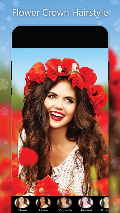 Flower Crown  Hairstyles Makeup screenshot-4