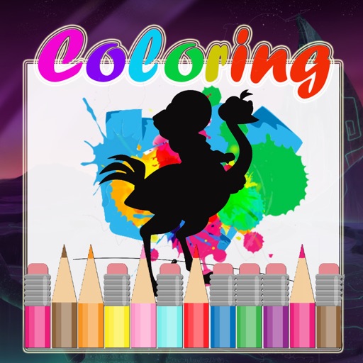 Kids Easy Paint Coloring Game for Miles from Tomorrowland iOS App