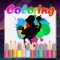 Kids Easy Paint Coloring Game for Miles from Tomorrowland