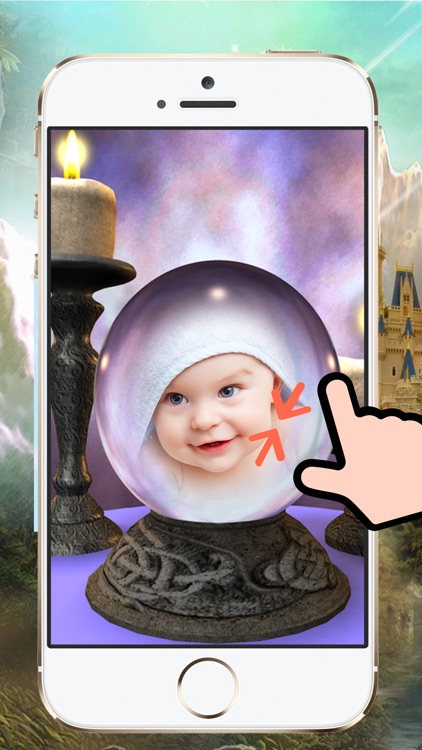Magic Crystal Ball Photo Frames