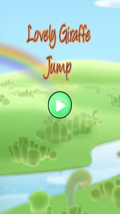 Lovely Giraffe Jump