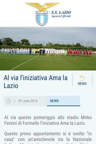 SS Lazio Agenzia Ufficiale screenshot 3