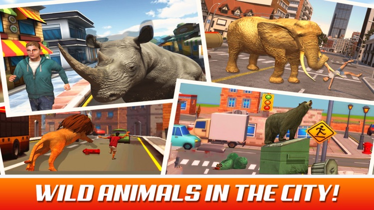 Ultimate Rhino Simulator - Animal Survival games screenshot-4