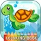 Icon Sea Creatures Coloring Book For Kids And Toddlers!