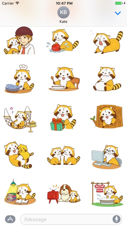 Cute Kitten Stickers Pack for iMessage