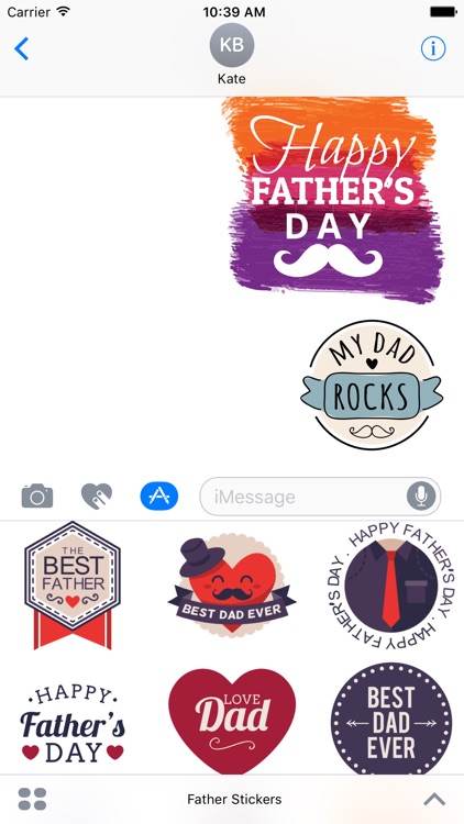 Father's Day Stickers For iMessage