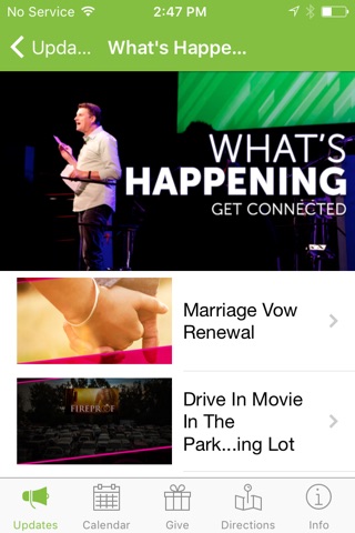 Crosspoint Fishers App screenshot 2