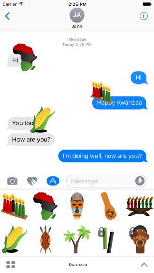 Kwanzaa Sticker Set(圖1)-速報App