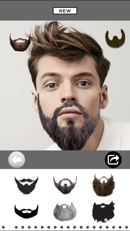 Mooch - Beard & Mustache Photo Editor for Men Face