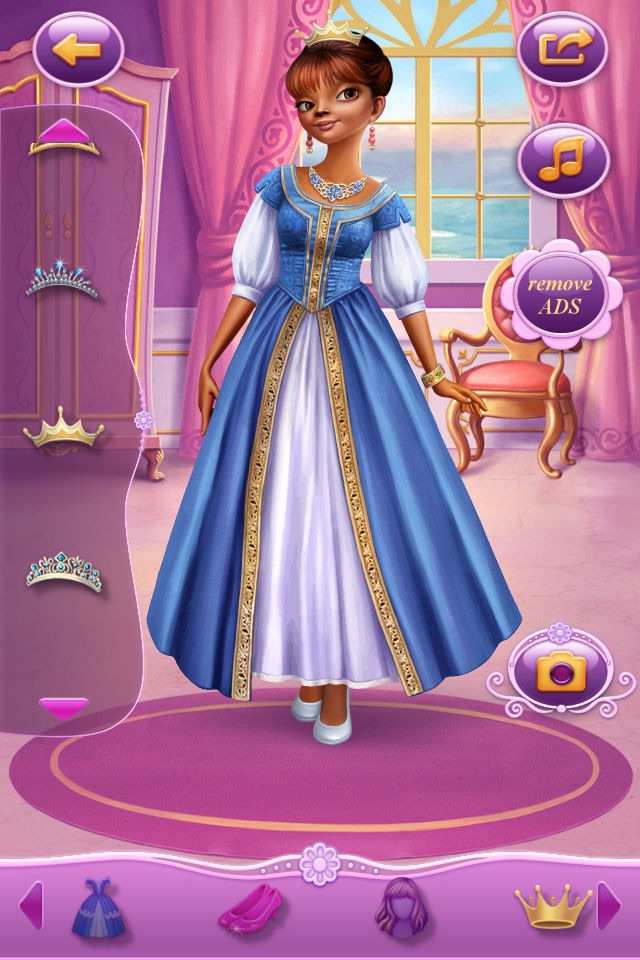 Dress Up Princess Savannah screenshot 3