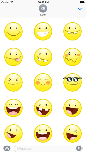 Geek Emoji Stickers for iMessage