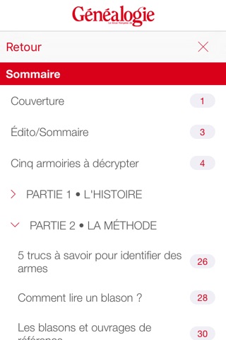 Revue Française de Généalogie screenshot 2