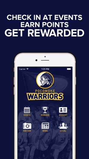 Pocomoke Warriors Official App(圖1)-速報App