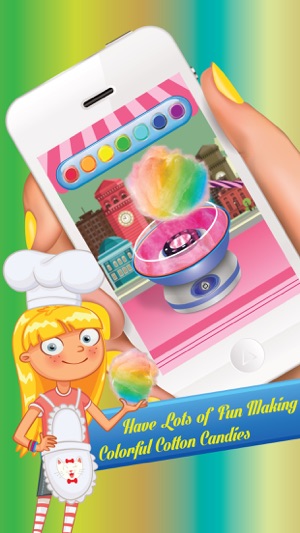 Rainbow Cotton Candy Maker Pro(圖2)-速報App