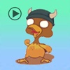 Stickers Turkey Animation Cute