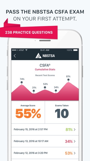 Official NBSTSA CSFA Exam Prep(圖1)-速報App