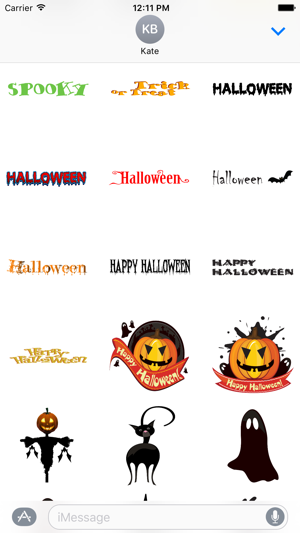 Halloween Stickers and Labels(圖2)-速報App