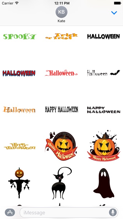 Halloween Stickers and Labels