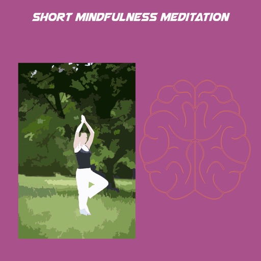 Short mindfulness meditation icon