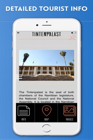 Windhoek Travel Guide and Offline City Map screenshot 3