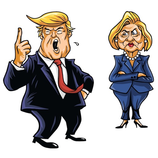 American Election Funny Stickers