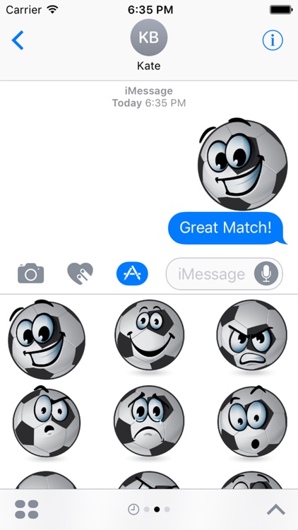 BallMoji - Soccer Stickers Football