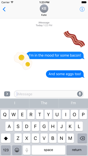 Breakfast Sticker Pack for iMessage(圖4)-速報App