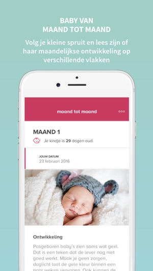 Zwangerschap & baby app(圖2)-速報App