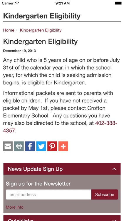 Crofton Community School