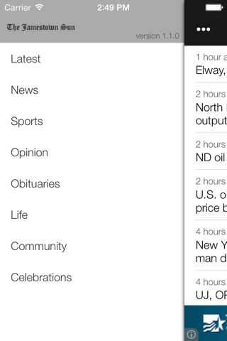 Jamestown Sun Now screenshot 2