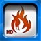 Bring the magic of a beautiful fireplace onto your iPad or iPhone