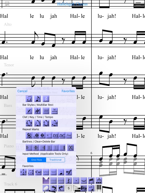 iWriteMusic for iPad