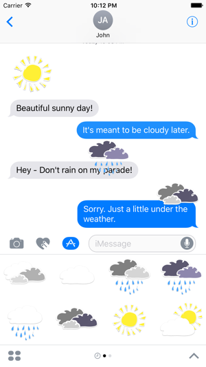 Mini Weather Stickies(圖3)-速報App