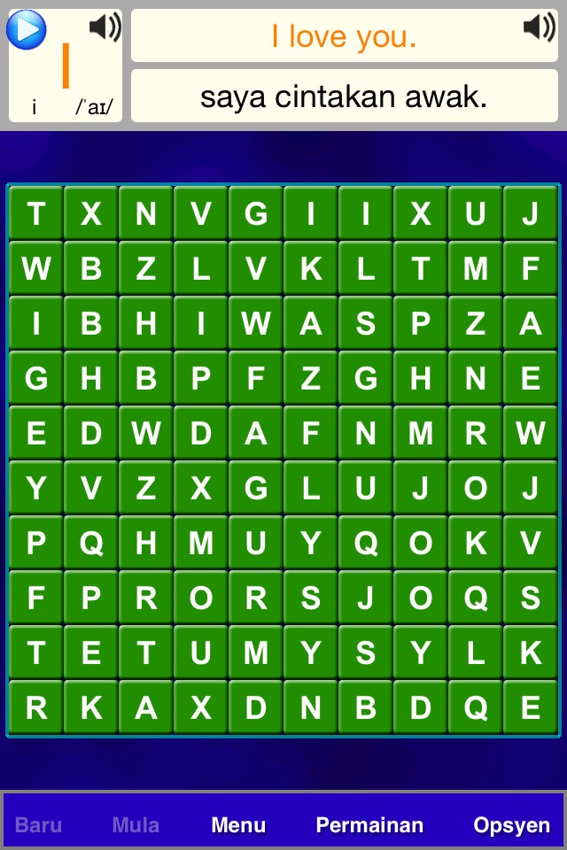 Alphabet Solitaire English screenshot 2