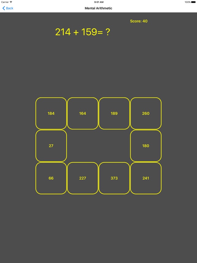 Mental Arithmetic Game(圖3)-速報App