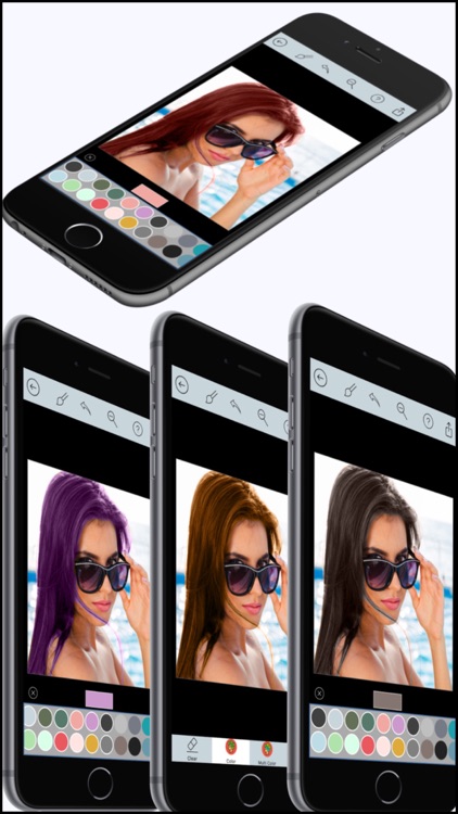 Hair Color Dye Pro - Recolor studio and Splash Effects Editor