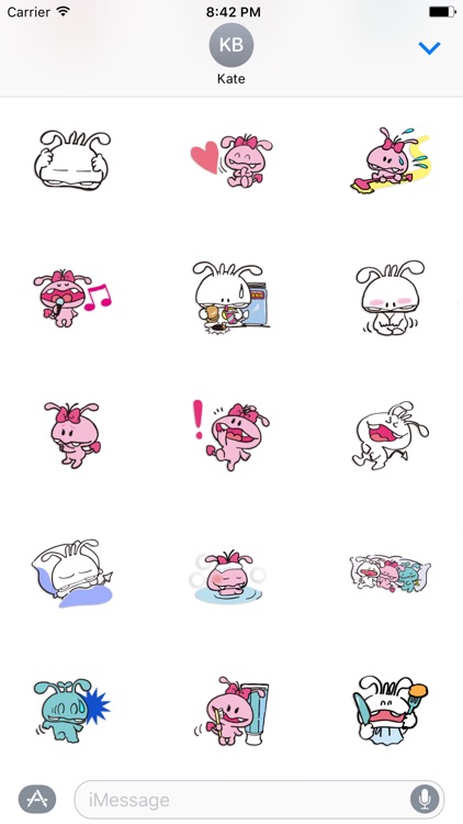 Shiro The Rabbit - Thanksgiving day stickers pack