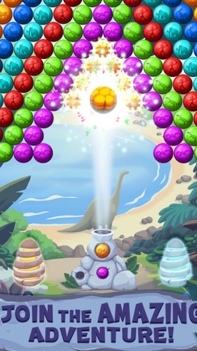 Bubble Dino Jungle screenshot 3