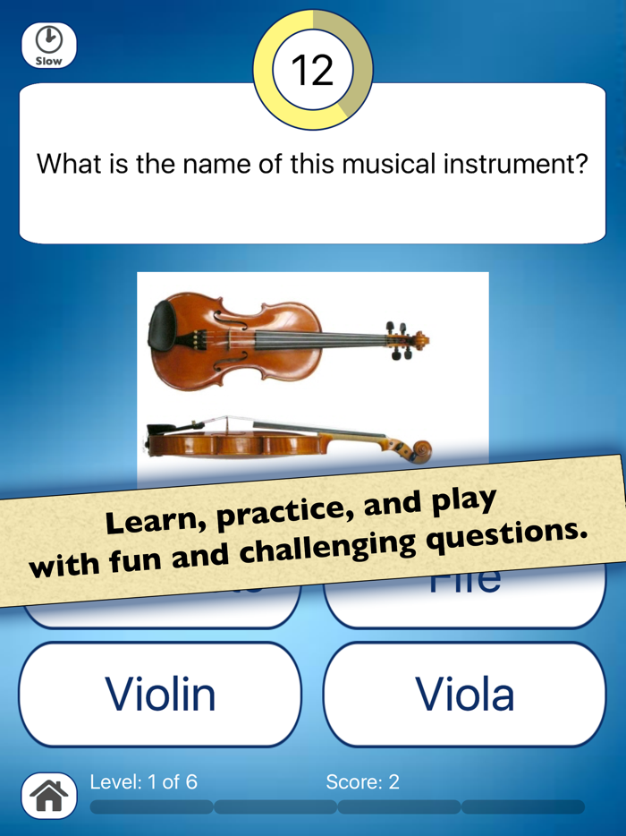Musical Instruments Quiz Game
