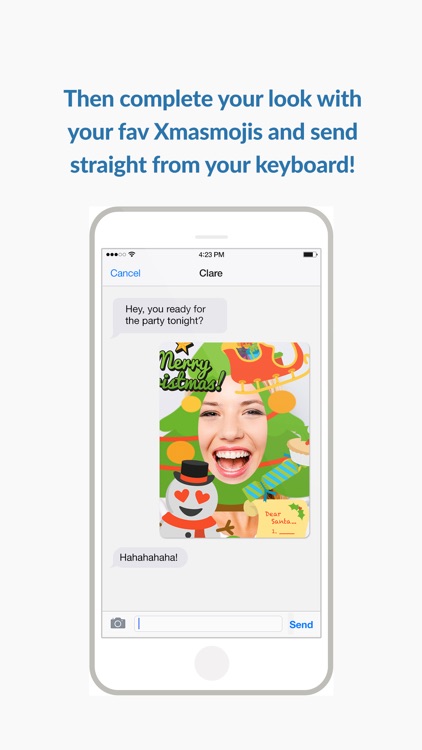 Xmasmoji - Christmas emoji-stickers! screenshot-4